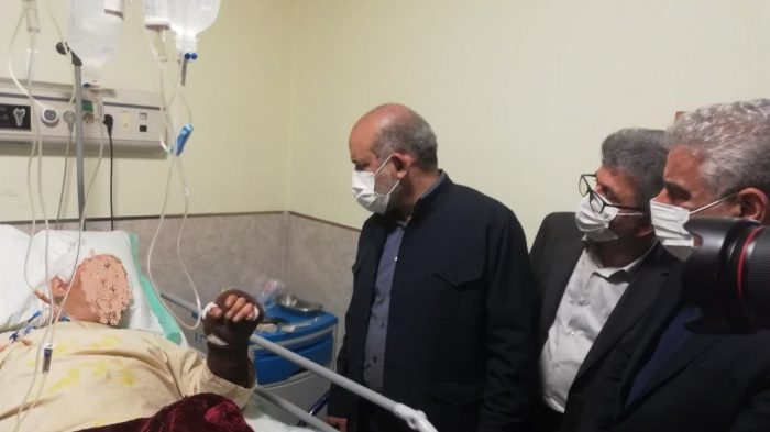 عیادت وزیر کشور از مصدومان حادثه مرکز ترک اعتیاد لنگرود عیادت وزیر کشور از مصدومان حادثه مرکز ترک اعتیاد لنگرود