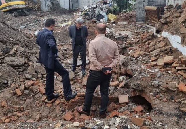 کشف طاق‌های تاریخی از دوران اسلامی در آستانه اشرفیه