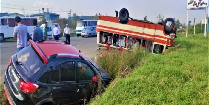 تصادفی با ۱۶ مصدوم در جاده شهر صنعتی رشت