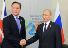 تمایل کامرون و پوتین برای احیای روابط غرب با روسیه تمایل کامرون و پوتین برای احیای روابط غرب با روسیه